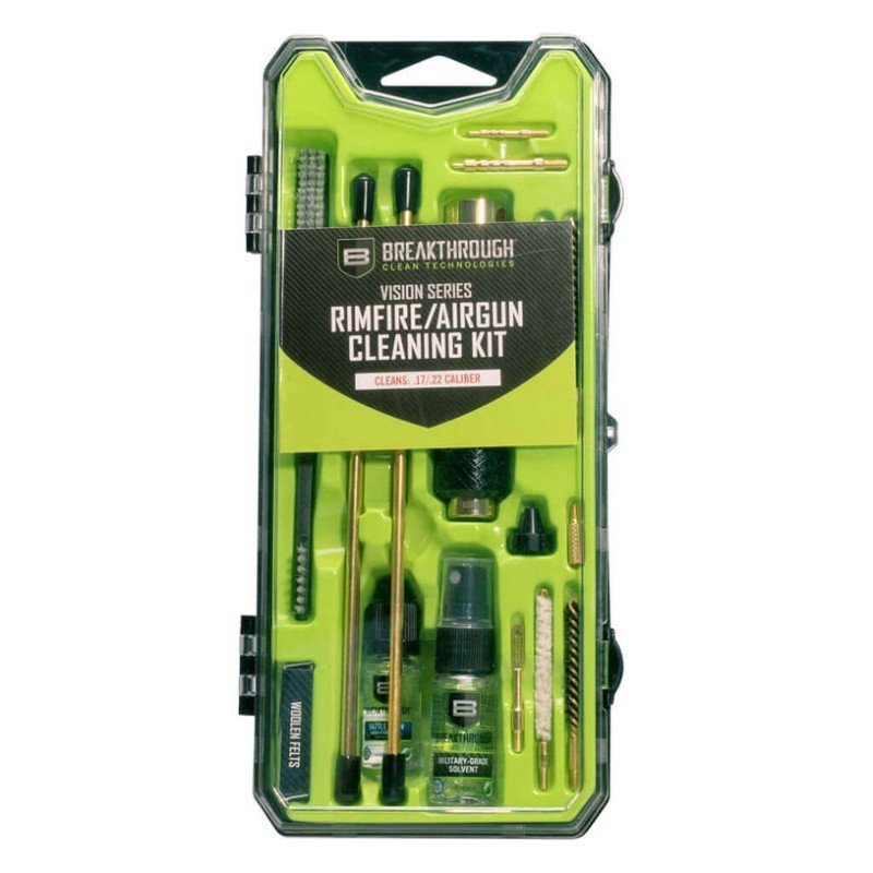 BreakThrough BT-CCC-AG VISION SERIES HARD-CASE AIRGUN / RIMFIRE CLEANING KIT .17
